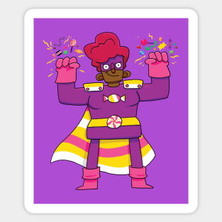 Captain Candy Sticker